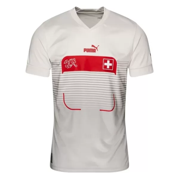 Zwitserland Shirt Heren Uit WK 2022