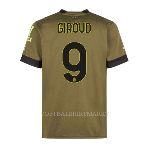 AC Milan Giroud 9 Shirt Heren Derde 2022-23