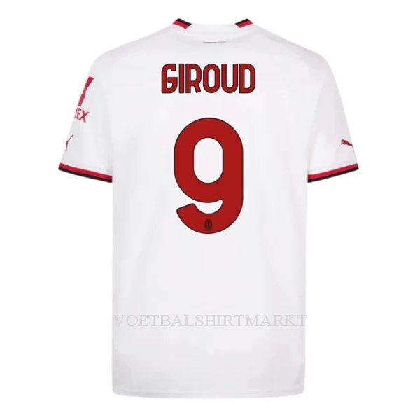 AC Milan Giroud 9 Shirt Heren Uit 2022-23