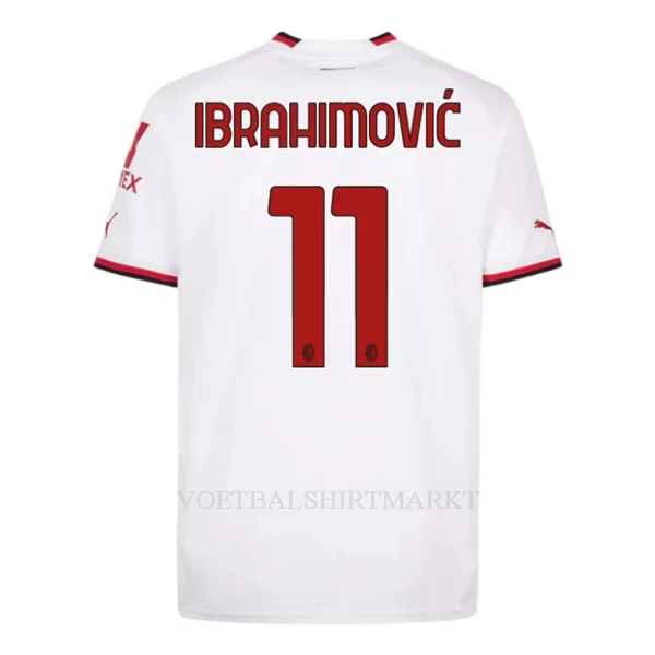 AC Milan Ibrahimovic 11 Shirt Heren Uit 2022-23