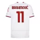 AC Milan Ibrahimovic 11 Shirt Heren Uit 2022-23