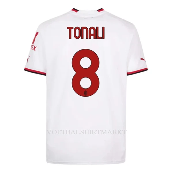 AC Milan Tonali 8 Shirt Heren Uit 2022-23