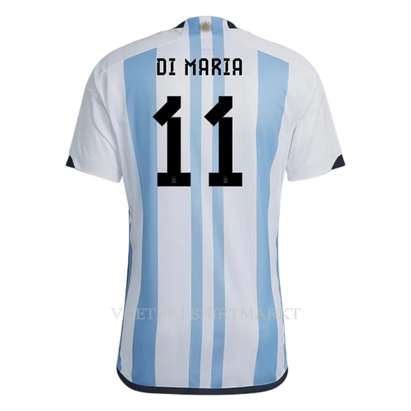 Argentinië Di Maria 11 Shirt Heren Thuis WK 2022