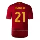 AS Roma Dybala 21 Shirt Heren Thuis 2022-23