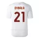 AS Roma Dybala 21 Shirt Heren Uit 2022-23