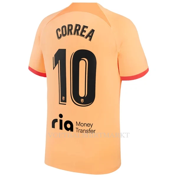 Atlético Madrid Correa 10 Shirt Heren Derde 2022-23