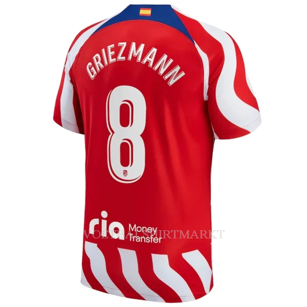 Atlético Madrid Griezmann 8 Shirt Heren Thuis 2022-23