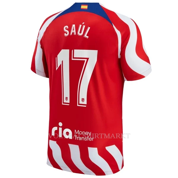 Atlético Madrid Saul 17 Shirt Heren Thuis 2022-23