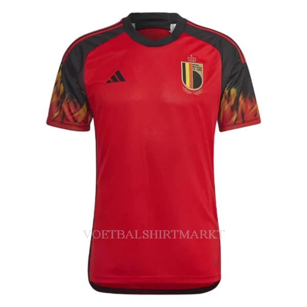 België De Bruyne 7 Shirt Heren Thuis WK 2022