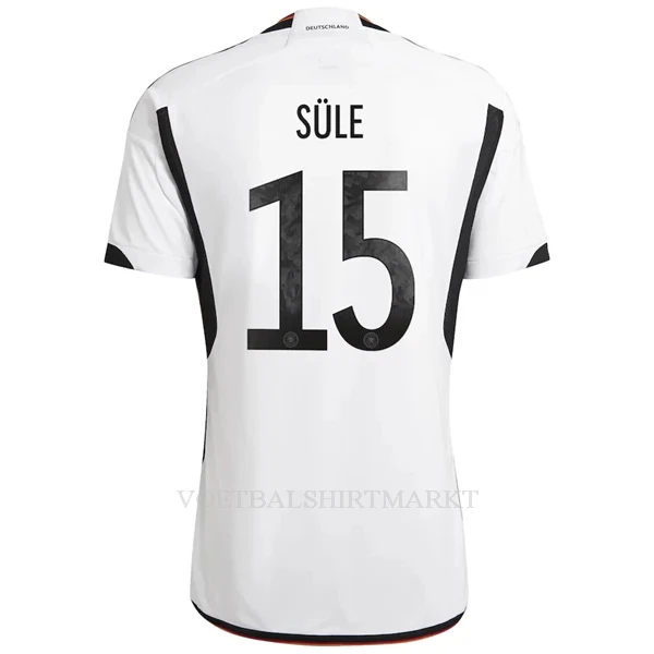 Duitsland Sule 15 Shirt Heren Thuis WK 2022