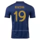 Frankrijk Benzema 19 Shirt Heren Thuis WK 2022