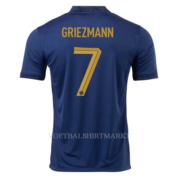 Frankrijk Griezmann 7 Shirt Heren Thuis WK 2022