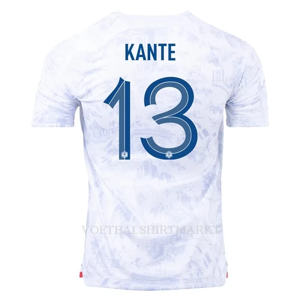 Frankrijk Kante 13 Shirt Heren Uit WK 2022