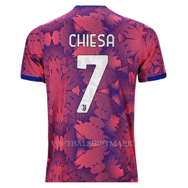 Juventus Chiesa 7 Shirt Heren Derde 2022-23