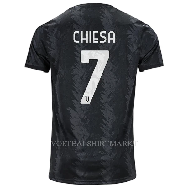 Juventus Chiesa 7 Shirt Heren Uit 2022-23