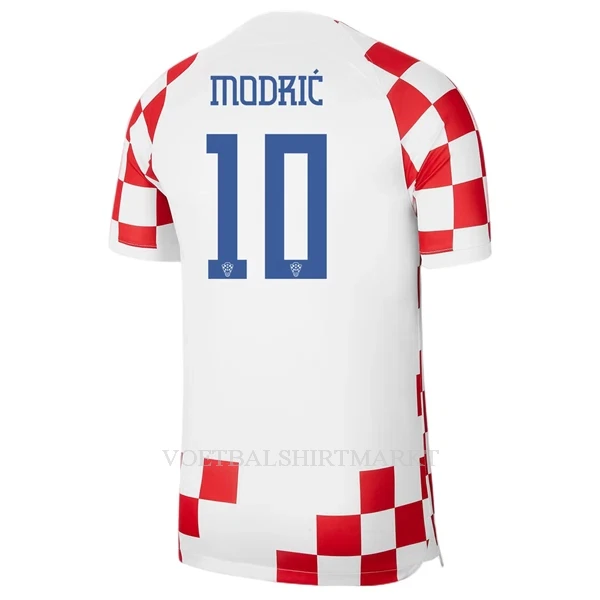 Kroatië Modrić 10 Shirt Heren Thuis WK 2022