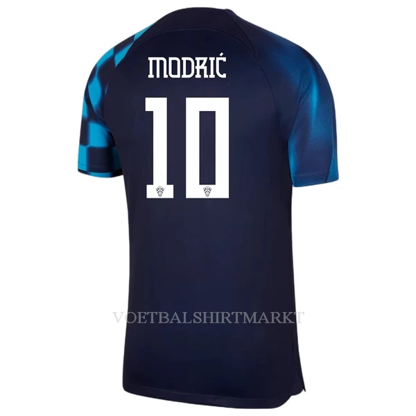 Kroatië Modrić 10 Shirt Heren Uit WK 2022