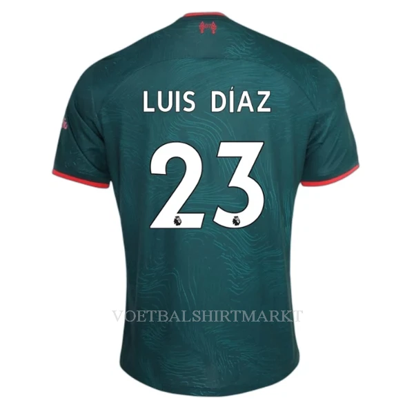 Liverpool Luis Díaz 23 Shirt Heren Derde 2022-23