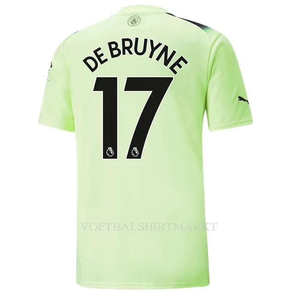 Manchester City De Bruyne 17 Shirt Heren Derde 2022-23