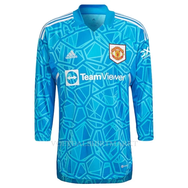 Manchester United Keeper Shirt Heren Thuis 2022-23 Lange Mouw