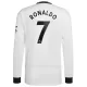 Manchester United Ronaldo 7 Shirt Heren Uit 2022-23 Lange Mouw