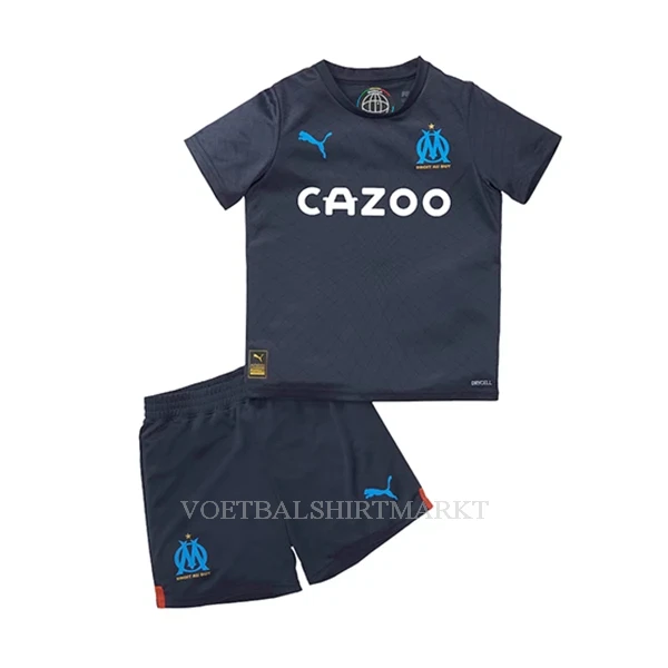 Olympique Marseille Tenue Kind Uit 2022-23