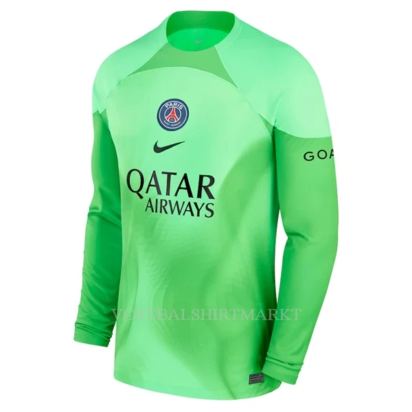 Paris Saint-Germain Keeper Shirt Heren Thuis 2022-23 Lange Mouw