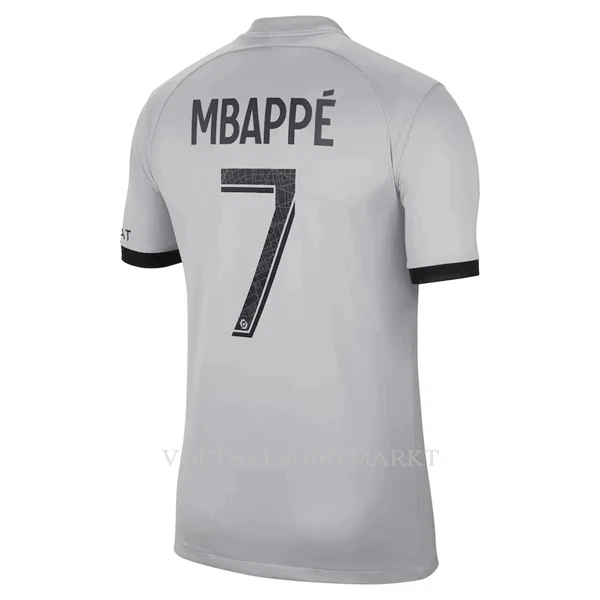 Paris Saint-Germain Mbappé 7 Shirt Heren Uit 2022-23