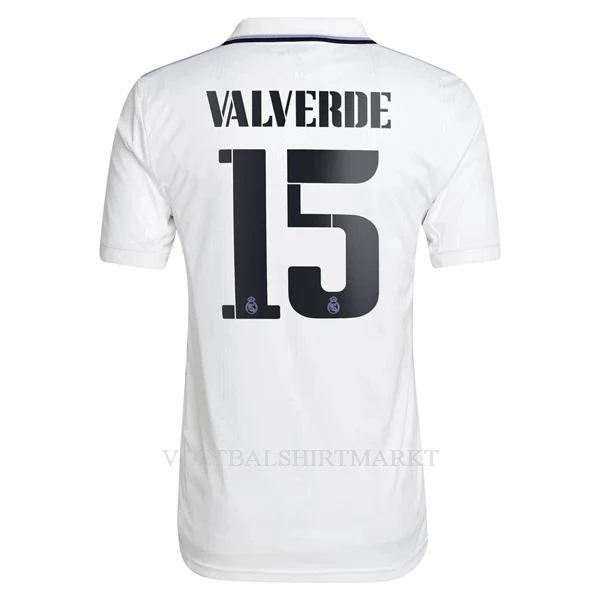 Real Madrid Valverde 15 Shirt Heren Thuis 2022-23