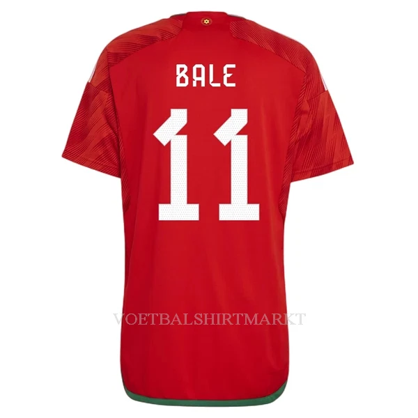 Wales Bale 11 Shirt Heren Thuis WK 2022