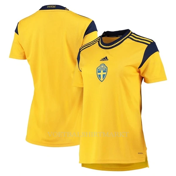 Zweden Shirt Dames Thuis EURO 2022