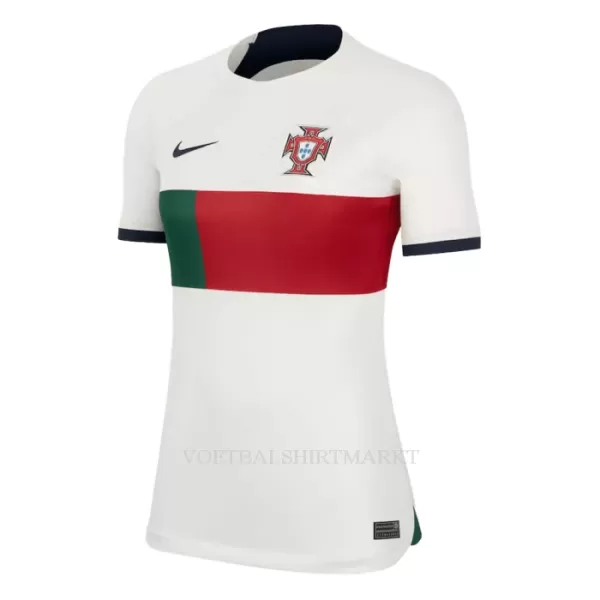 Portugal Shirt Dames Uit WK 2022