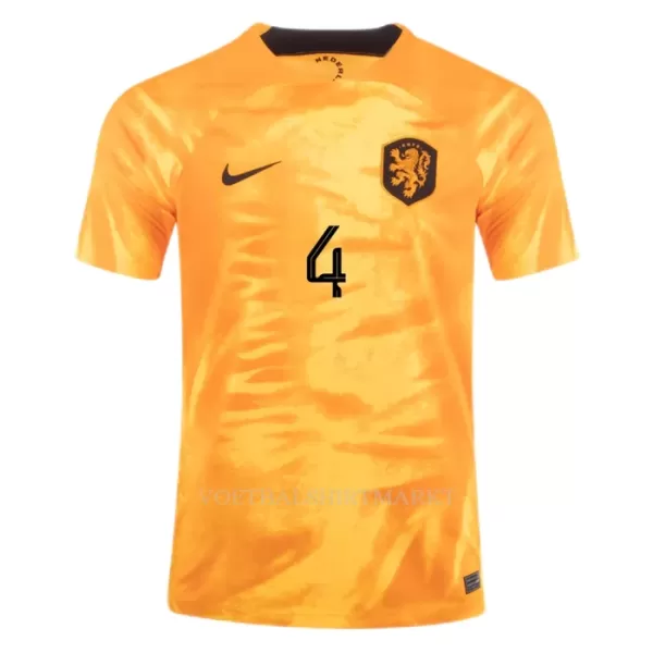 VIRGIL 4 Nederland Shirt Heren Thuis WK 2022