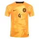 VIRGIL 4 Nederland Shirt Heren Thuis WK 2022