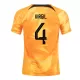 VIRGIL 4 Nederland Shirt Heren Thuis WK 2022