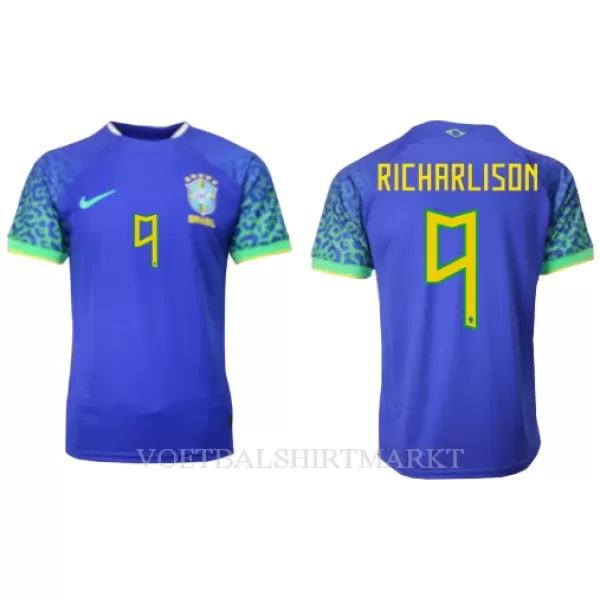 Brazilië Richarlison 9 Shirt Heren Uit WK 2022