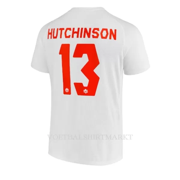 Canada Atiba Hutchinson 13 Shirt Heren Uit WK 2022