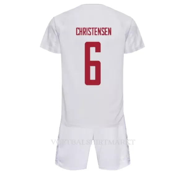 Denemarken Andreas Christensen 6 Tenue Kind Uit WK 2022