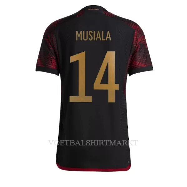 Duitsland Jamal Musiala 14 Shirt Heren Uit WK 2022