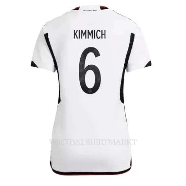 Duitsland Joshua Kimmich 6 Shirt Dames Thuis WK 2022