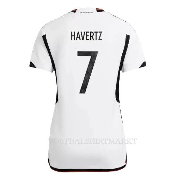 Duitsland Kai Havertz 7 Shirt Dames Thuis WK 2022