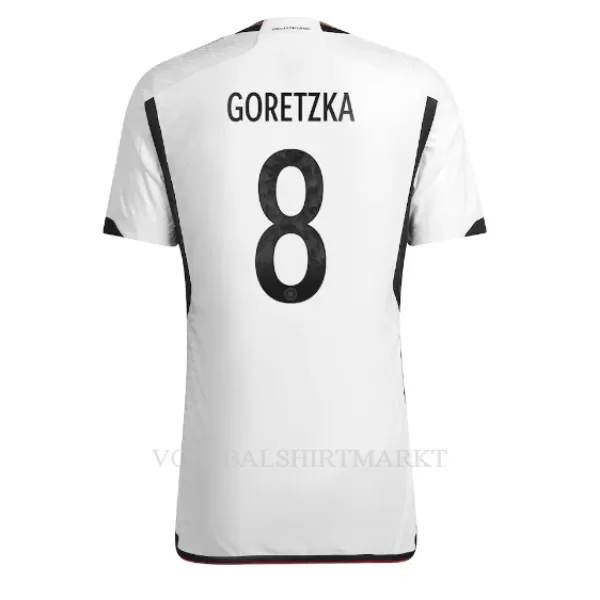 Duitsland Leon Goretzka 8 Shirt Heren Thuis WK 2022