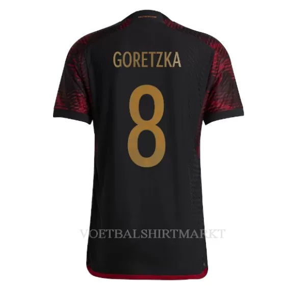 Duitsland Leon Goretzka 8 Shirt Heren Uit WK 2022