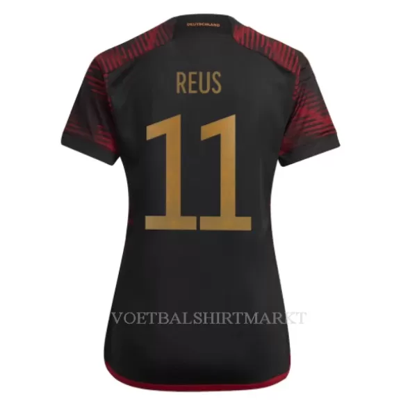 Duitsland Marco Reus 11 Shirt Dames Uit WK 2022