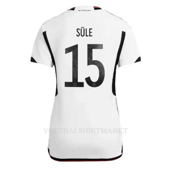 Duitsland Niklas Sule 15 Shirt Dames Thuis WK 2022