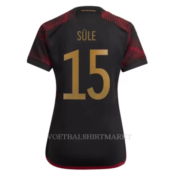 Duitsland Niklas Sule 15 Shirt Dames Uit WK 2022