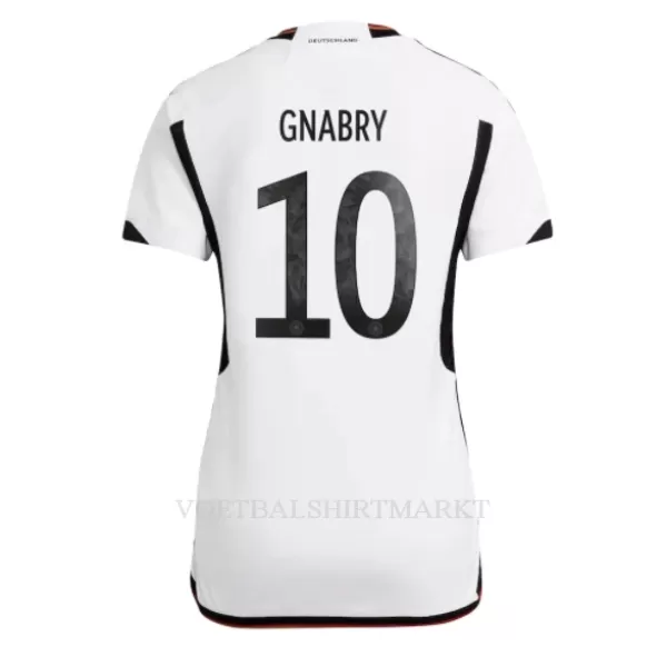 Duitsland Serge Gnabry 10 Shirt Dames Thuis WK 2022