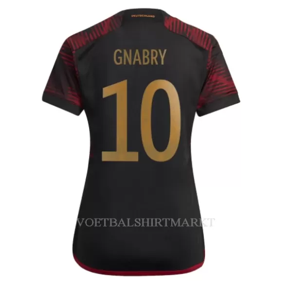 Duitsland Serge Gnabry 10 Shirt Dames Uit WK 2022