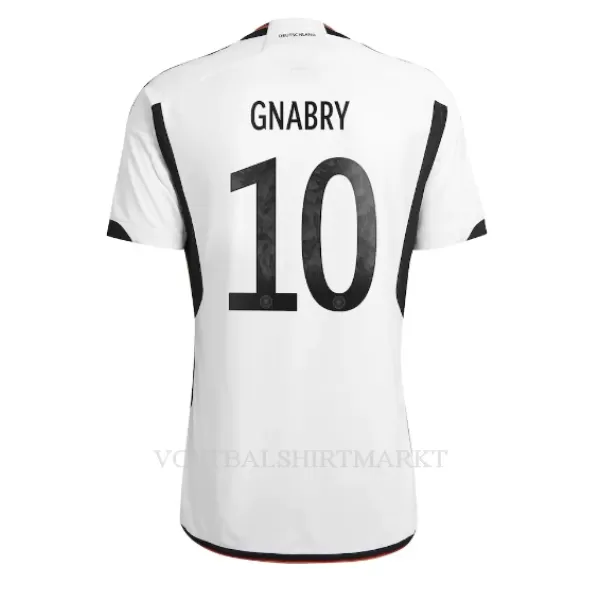 Duitsland Serge Gnabry 10 Shirt Heren Thuis WK 2022