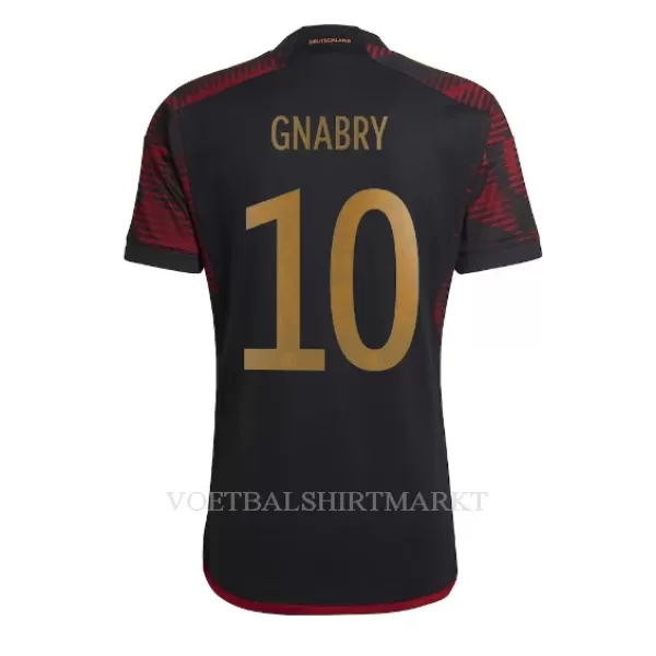 Duitsland Serge Gnabry 10 Shirt Heren Uit WK 2022